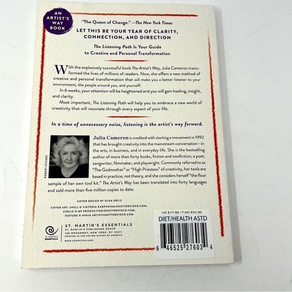 The Listening Path:The Creative Art of Attention (A 6-Week Artist's Way Program) - Picture 3 of 7